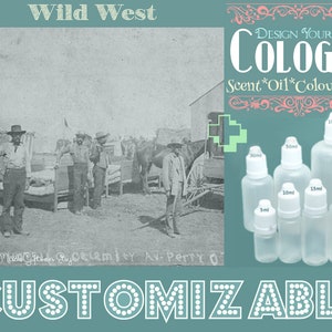 Cologne  - Wild West - Aromatherapy Oil - Choose your Base