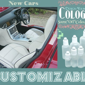 Cologne  - New Cars - Aromatherapy Oil - Choose your Base