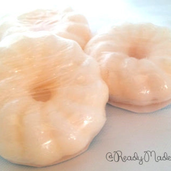 Sale - SOAP - 3 Honey Almond Scented Crullers
