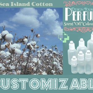Perfume - Sea Island Cotton - Aromatherapy Oil - Choose your Base