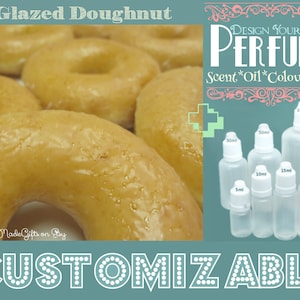 Perfume - Glazed Doughnut - Aromatherapy Oil - Choose your Base and Donut Glaze
