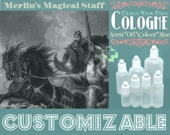 Cologne  - Merlin's Magical Staff - Aromatherapy Oil - Choose your Base