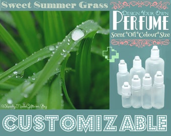Perfume - Sweet Summer Grass - Aromatherapy Oil - Choose your Base