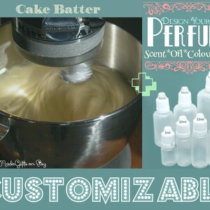 Perfume - Cake Batter (Nougat Cookie) - Aromatherapy Oil - Choose your Base