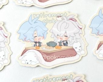Phainon and Jingyuan Vinyl Sticker