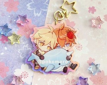 Childe Aether Rainbow Acrylic Charm