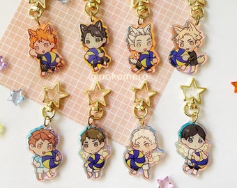 haikyuu croc charms