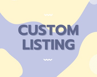 Custom Listing for S. 2
