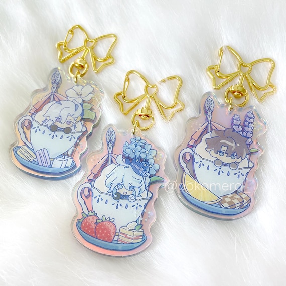Genshin Fontaine Teacup Charms