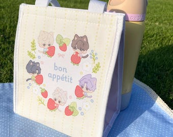 Love and Deepspace Strawberry Lunch Bag