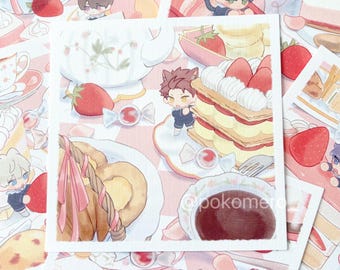 UPDATED Love and Deepspace Teatime Prints - Valko Updated