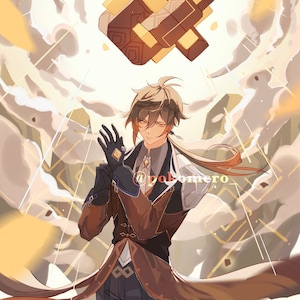 Zhongli Print 11x17" Poster READ INFO