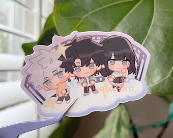 Dive Back In Time Trio 3” Vinyl Sticker