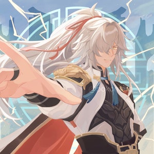 Honkai Star Rail Jing Yuan 11x17 Poster