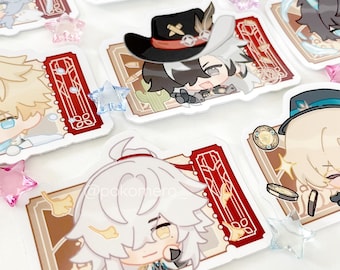 Honkai Star Rail Vinyl Stickers
