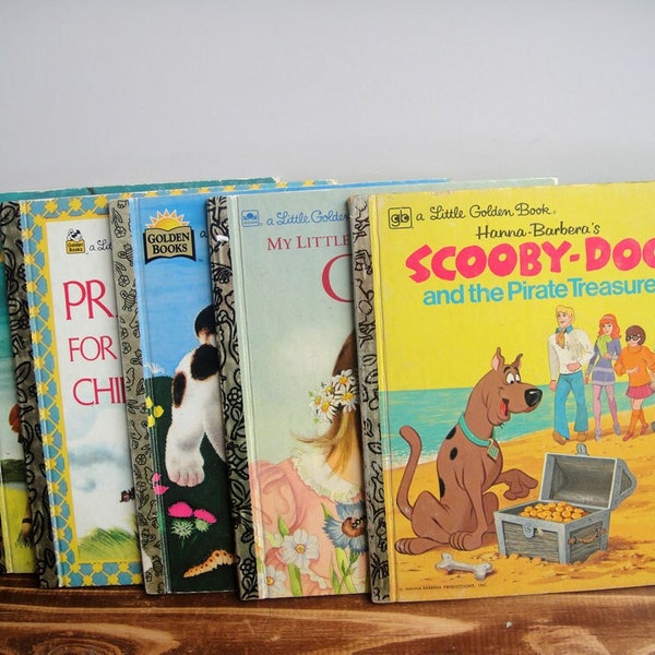 Books for Kids, Little Golden Book/Vintage, 1970's