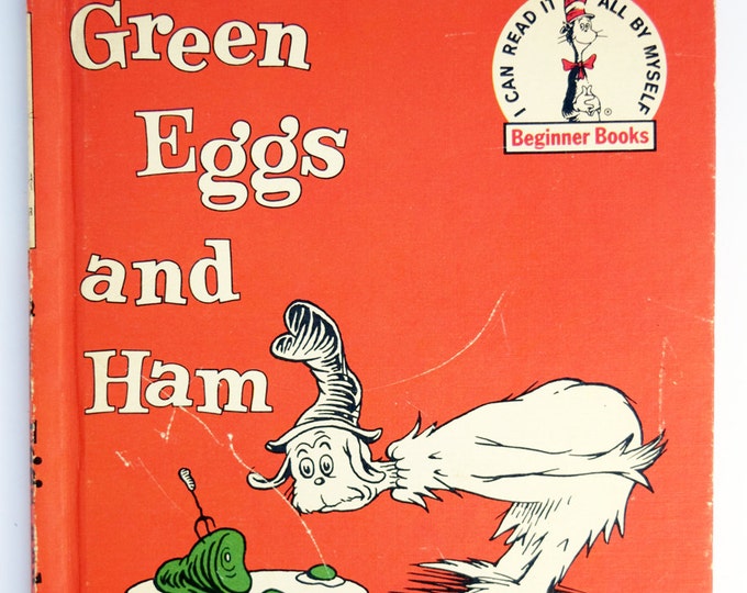 Green Eggs and Ham Books for Children Vintage Etsy