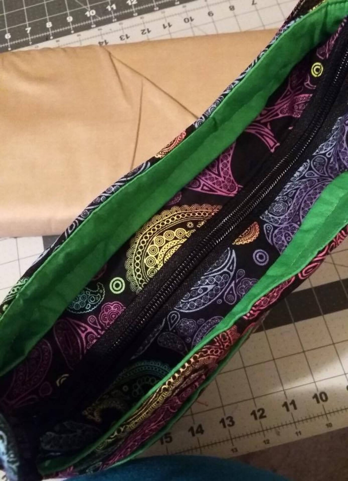 PDF Purse Pattern Triple Zip Hipster PDF bag pattern Etsy