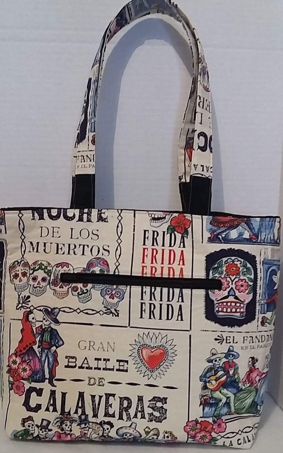 Custom Medium sized custom tote with lots of pockets Etsy