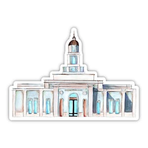 Bentonville Arkansas Temple Sticker, Bentonville Arkansas Temple, Bentonville Arkansas Temple decal, LDS Temple Stickers, LDS Temple Sticker