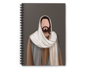 Jesus Christ Notebook, Jesus Christ Journal, LDS Notebook, Christian Notebook, LDS Journal, Christian Journal, LDS Gift, Relief Society Gift