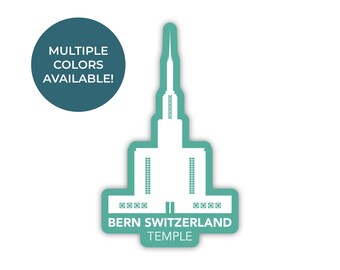 Sticker tempel Bern (Zwitserland), sticker tempel Bern (Zwitserland), sticker tempel Zwitserland, LDS-tempelstickers, sticker Bern (Zwitserland)