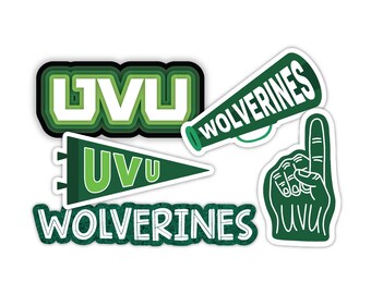 UVU Create Your Own Sticker Pack, UVU Stickers, UVU Sticker Pack, Utah Valley University Stickers, Uvu Gifts, Uvu bound, Uvu Vinyl Stickers