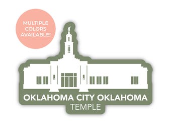 Oklahoma City tempel sticker Oklahoma City, tempel Oklahoma City Oklahoma City, tempel sticker Oklahoma City, tempel stickers LDS, LDS-stickers, lds-stickers