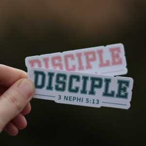 2024 Youth Theme Stickers, I Am a Disciple of Jesus Christ, 2024 Young ...