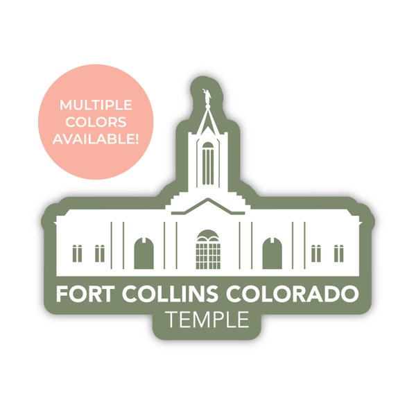Fort Collins Stickers Etsy