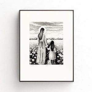 Himmlische Mutter Lithographie-Druck, Himmlische Mutter Kunst, LDS Kunst, Himmlische Eltern Kunst, Mutterschaft Kunst, Himmlische Mutter, Göttlich-Weibliche Kunst