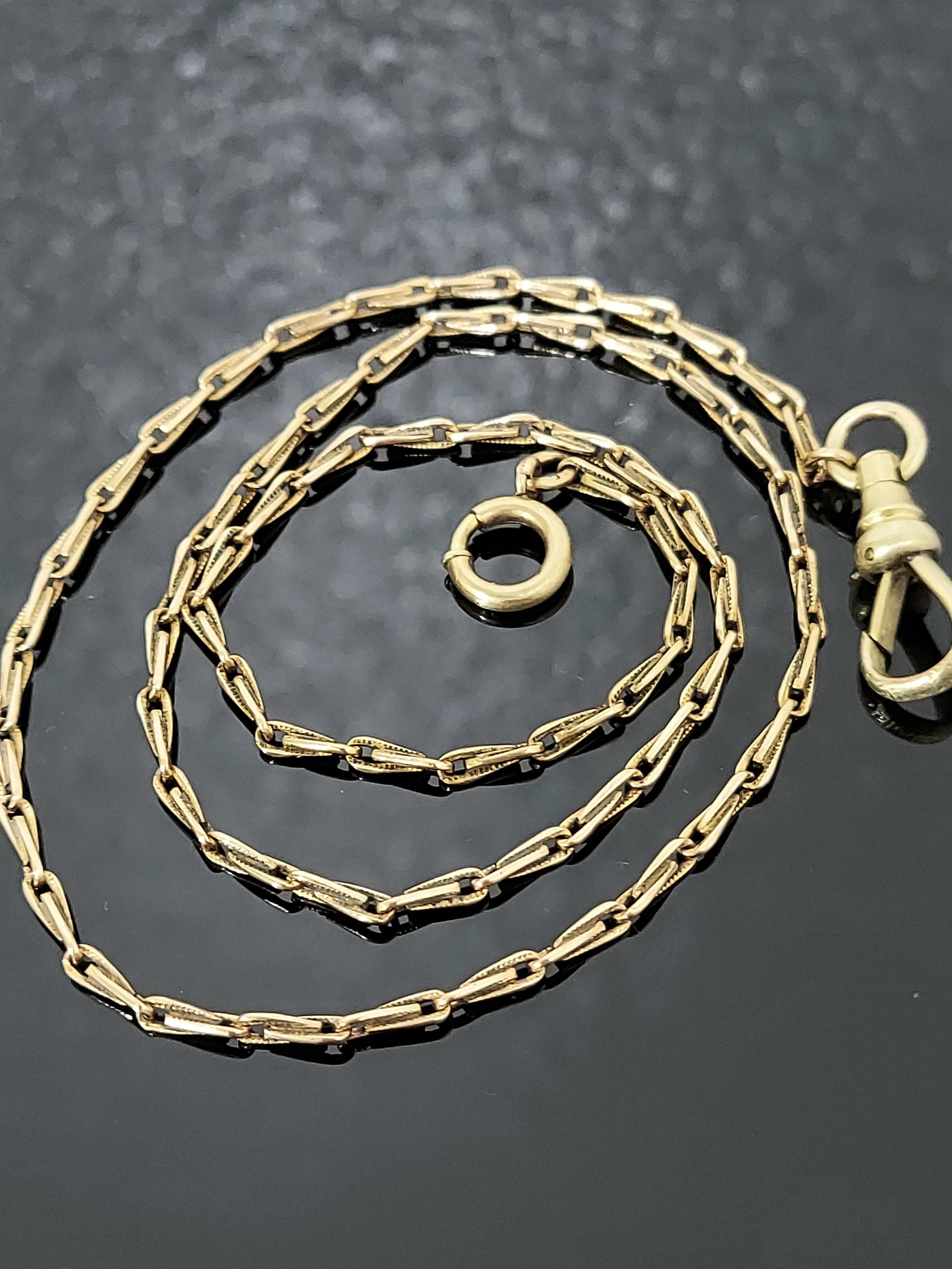 Antique Simmons Watch Chain - Etsy
