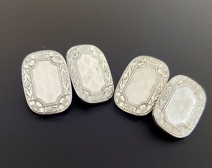 Vintage Krementz Plate Classic Cuff Links Gold Plate Link Etsy