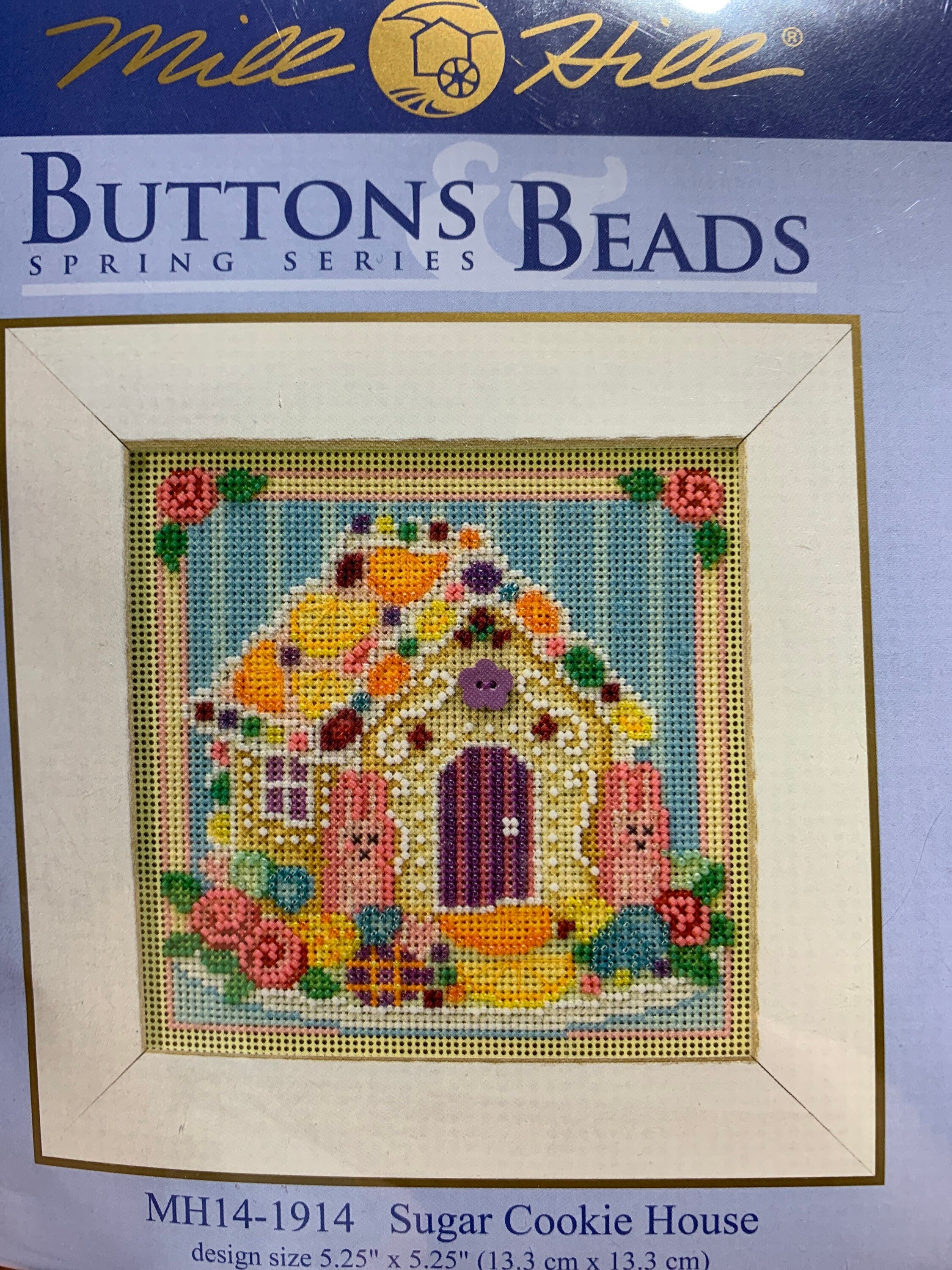 Mill Hill Buttons & Beads Spring Series kit Sugar Cookie House Etsy