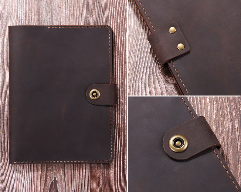 Leather Portfolio Personalized 5x8 Legal writing pad Etsy