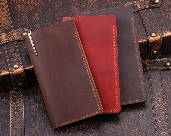 Personalized Leather Sketchbook Cover, Handmade Artist Sketch Pad