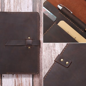 Personalized Leather Legal Padfolio, Monogrammed Leather Portfolio ...