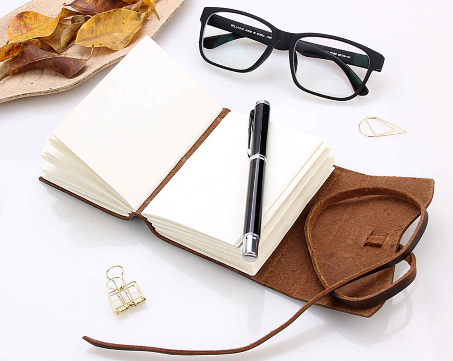 Mini Leather Journal Travel Notebook Handmade Vintage Leather Etsy