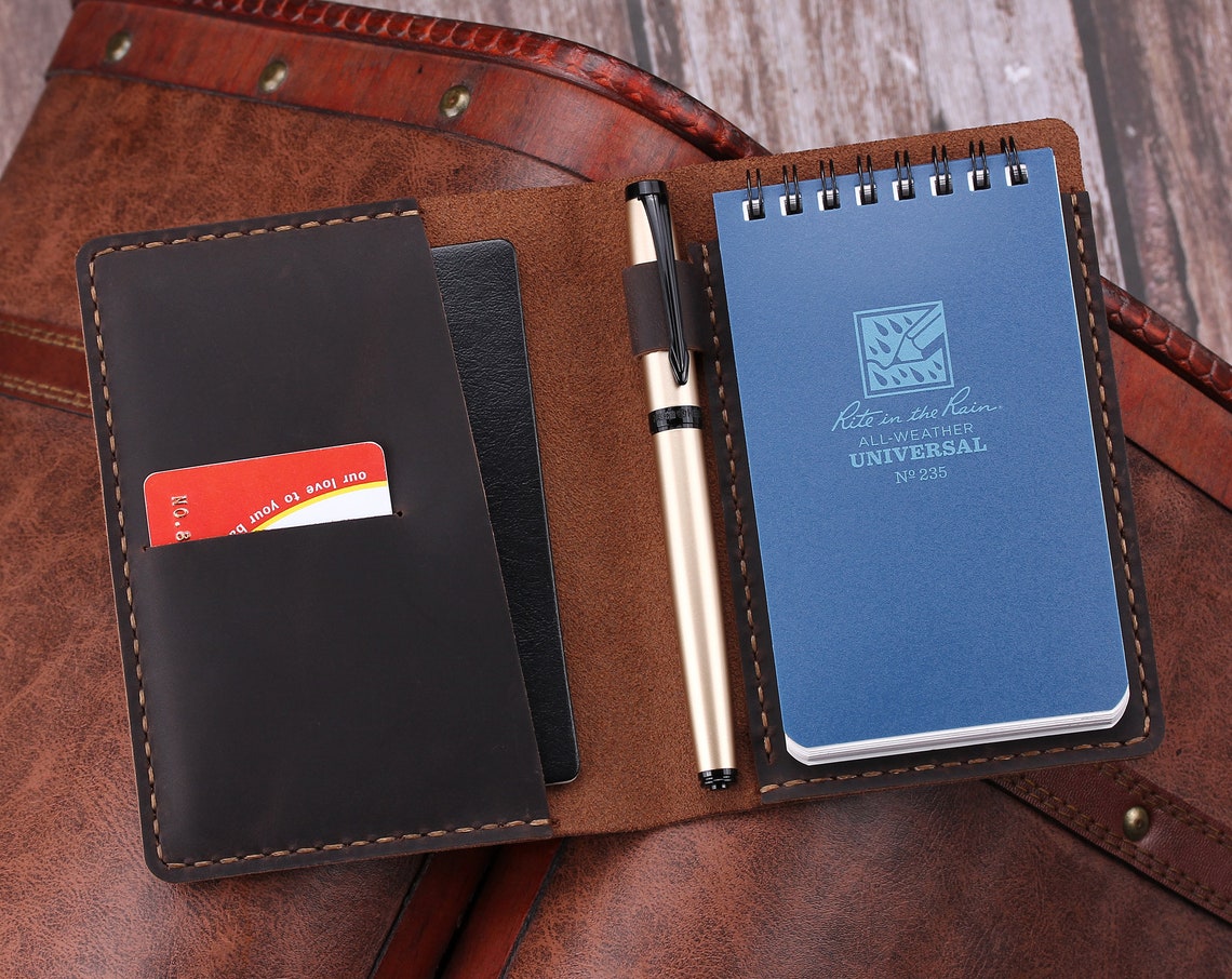 Personalized Top bound Notebook Cover Handmade Leather Cover Etsy