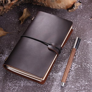 Weekly Planner Notebook, Leather Planner Monthly Agenda, Leather ...