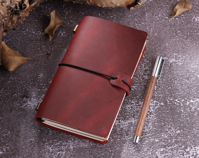 Weekly Planner Notebook, Leather Planner Monthly Agenda, Leather ...