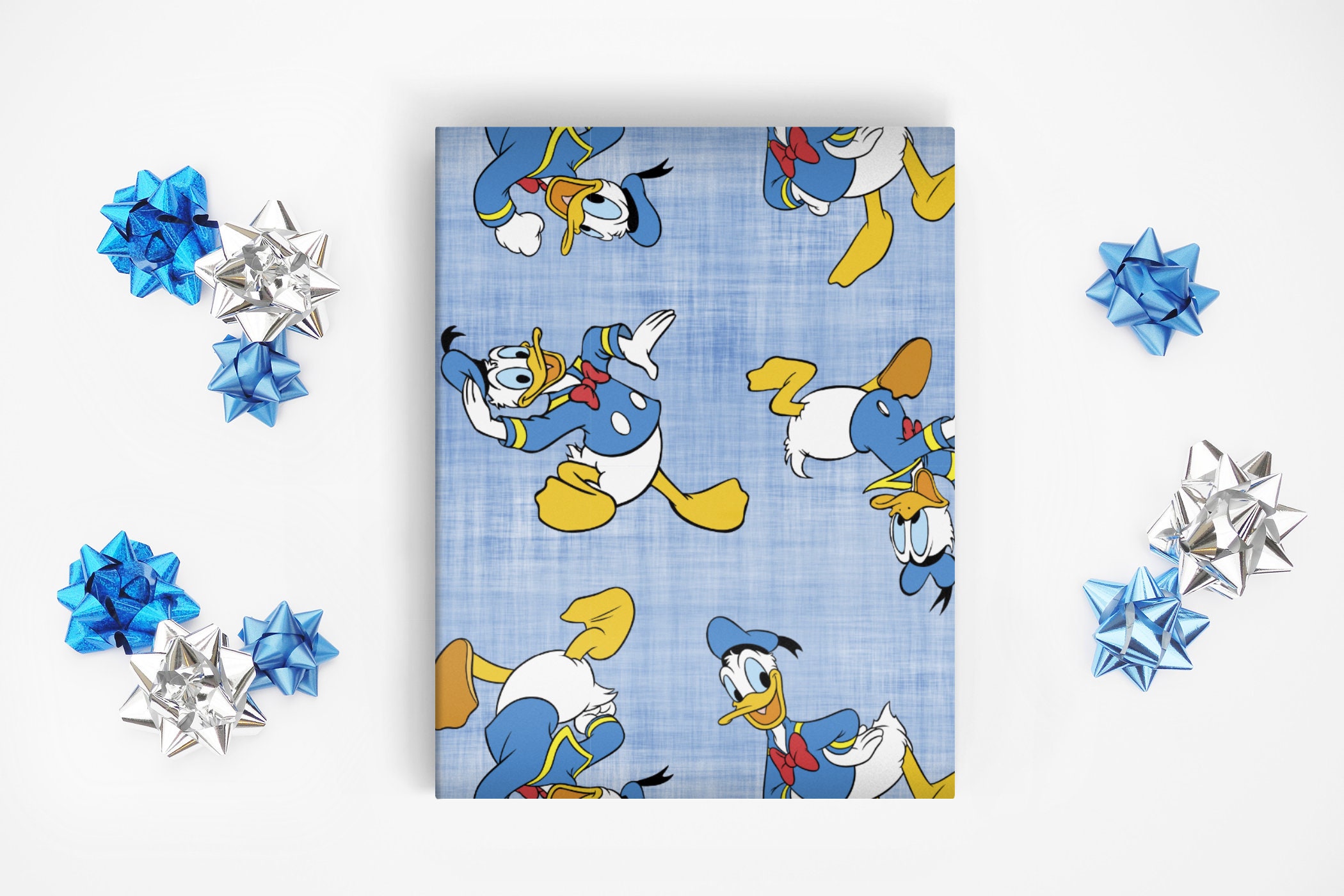 Donald Duck Wrapping Paper