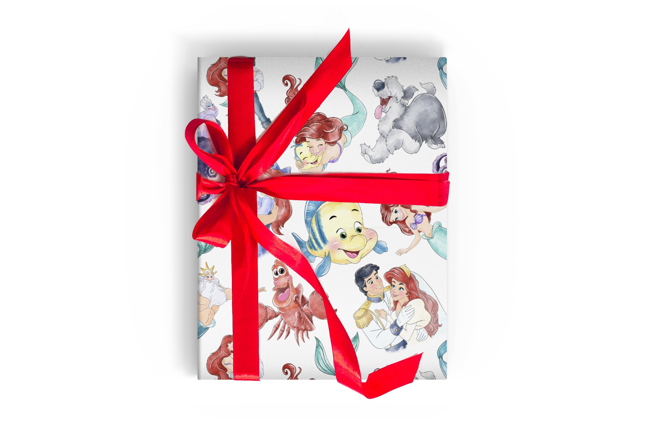 The Little Mermaid Wrapping Paper Sheets