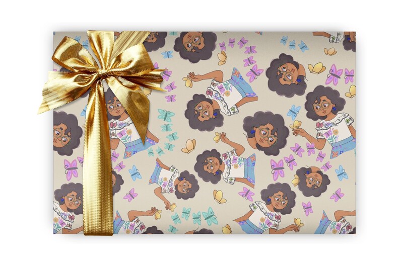 Encanto Wrapping Paper Sheets Set of 3 Sheets Disney Etsy Israel