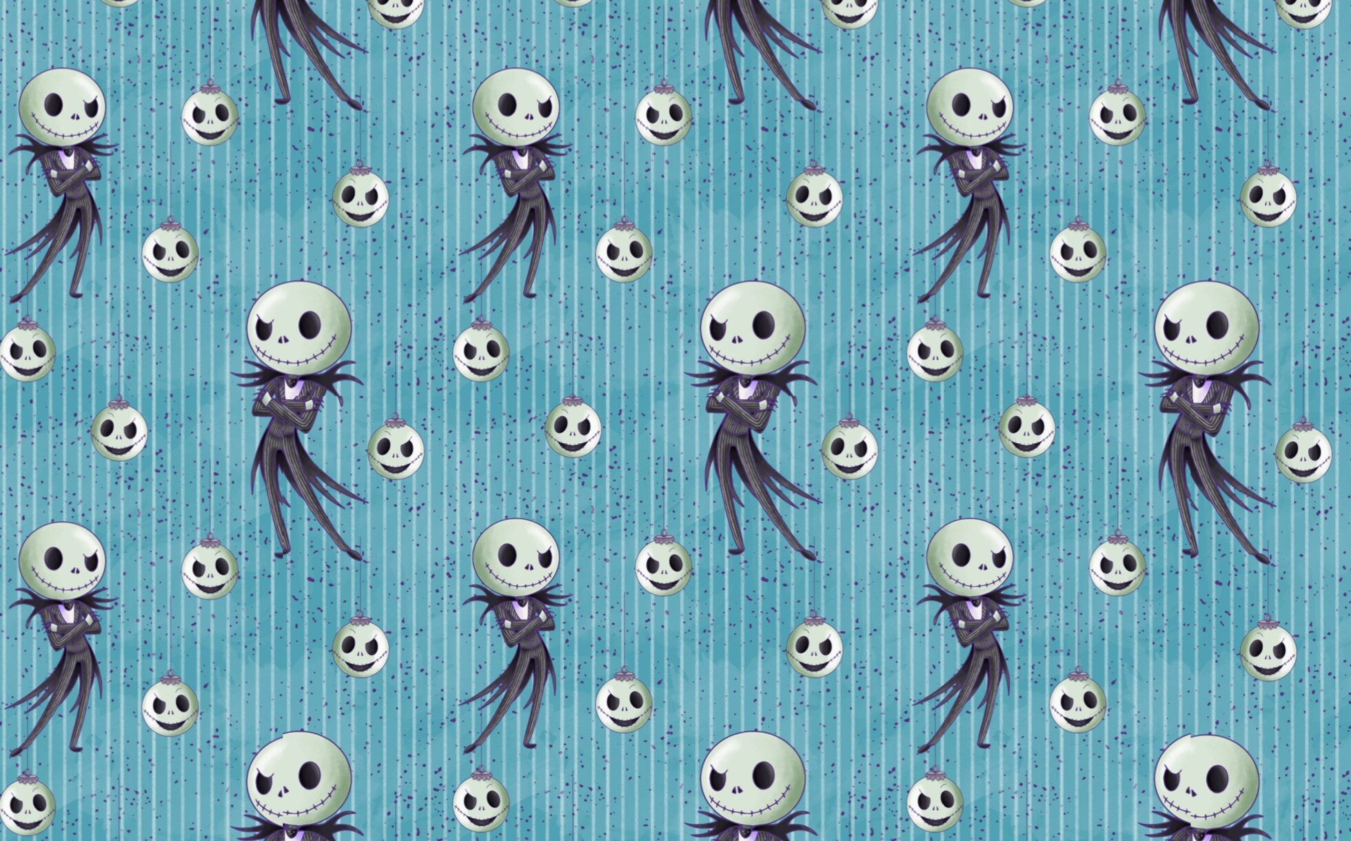 Nightmare Before Christmas Wrapping Paper Sheets Set of 3 Etsy