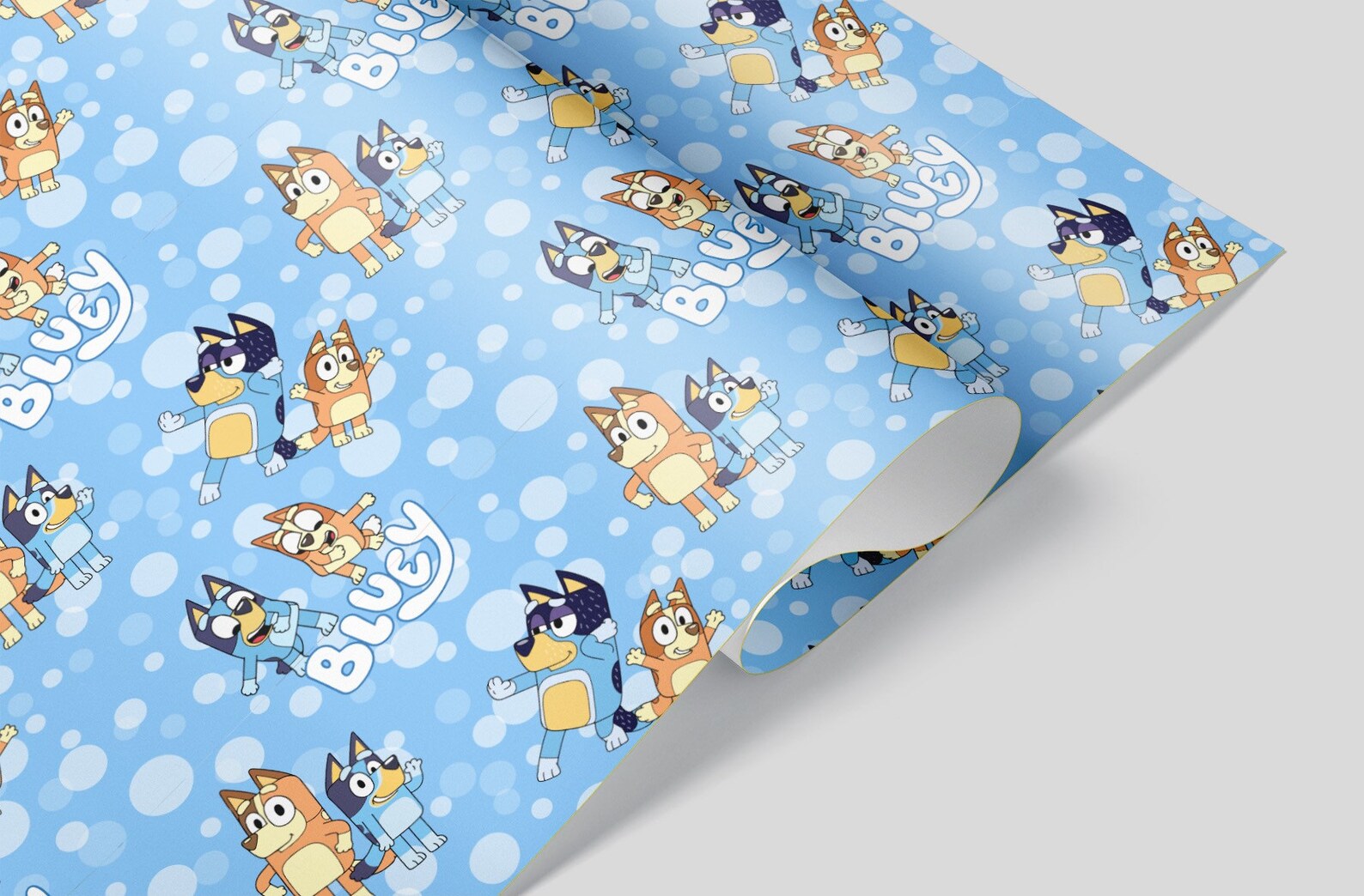 Bluey Wrapping Paper Sheets Set of 3 Sheets Birthday Party Etsy