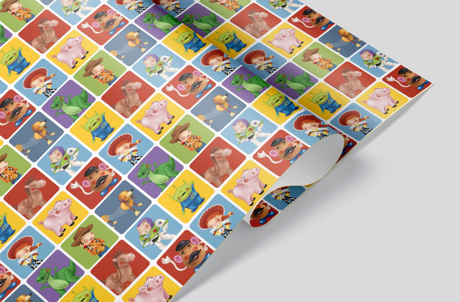 Toy Story Wrapping Paper Sheets Set of 3 Disney Buzz - Etsy