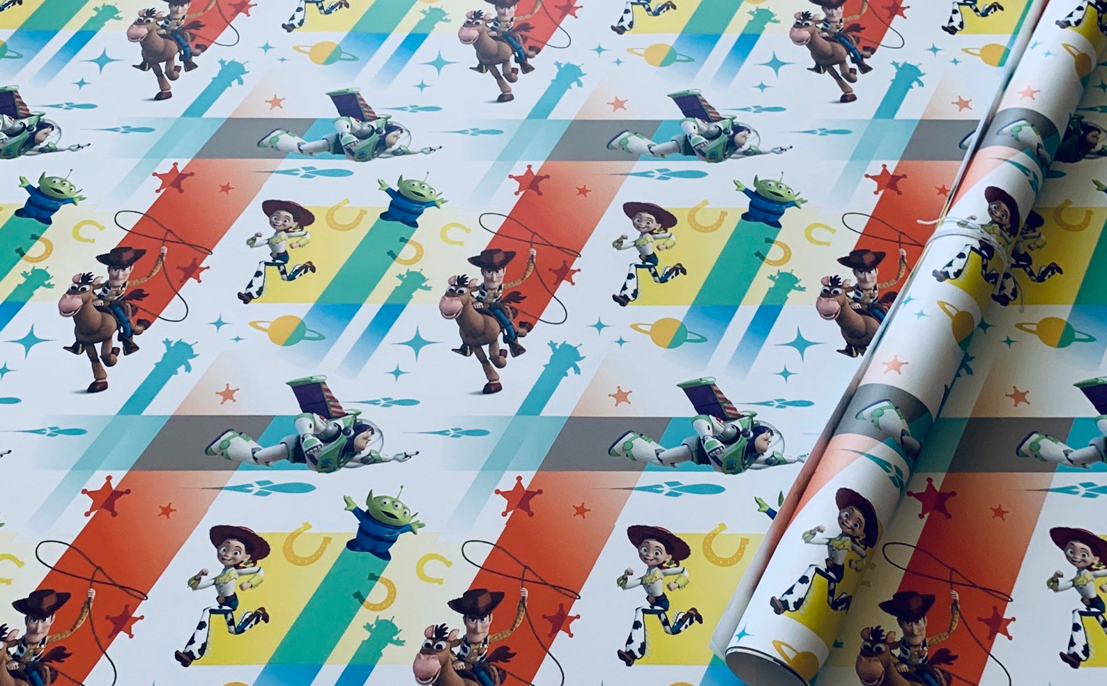 Toy Story Wrapping Paper Sheets Set of 3 Sheet Disney Buzz | Etsy