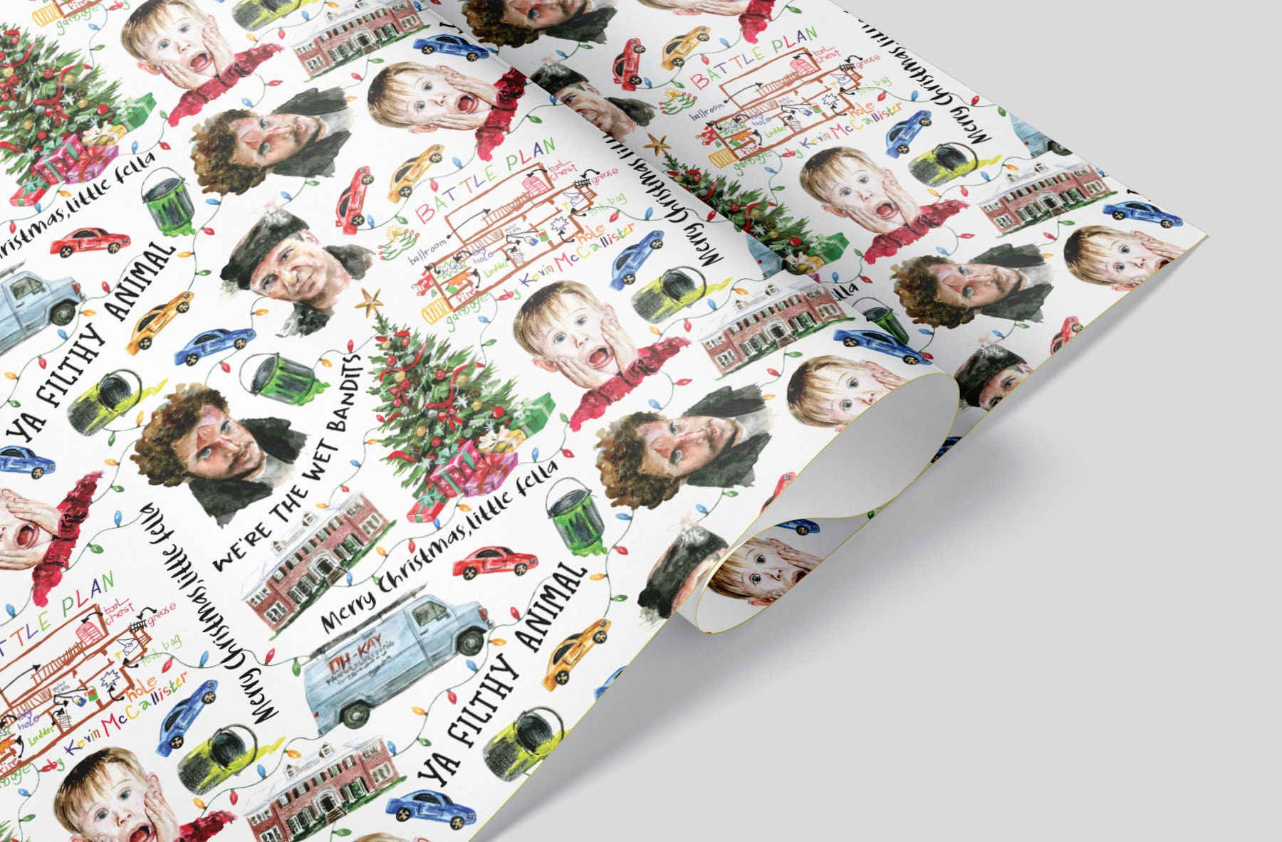 Home Alone Wrapping Paper