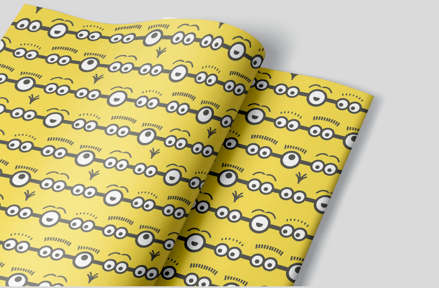 Minions Wrapping Paper Sheets Set of 3 Bob Kevin Stuart Etsy